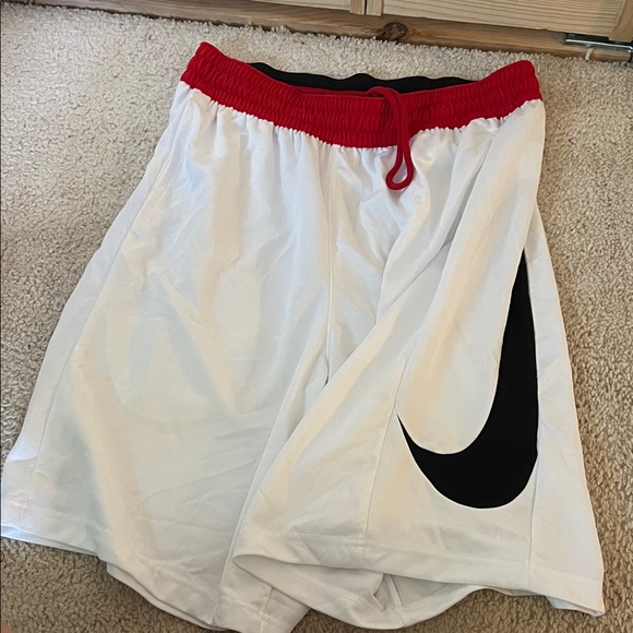 Nike Other - Nike Red and White Sports Shorts